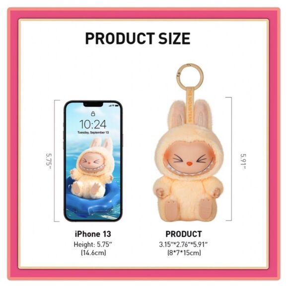 Labubu Have A Seat Vinyl Plush Face Blind Box - Dada - Picture 7 of 16